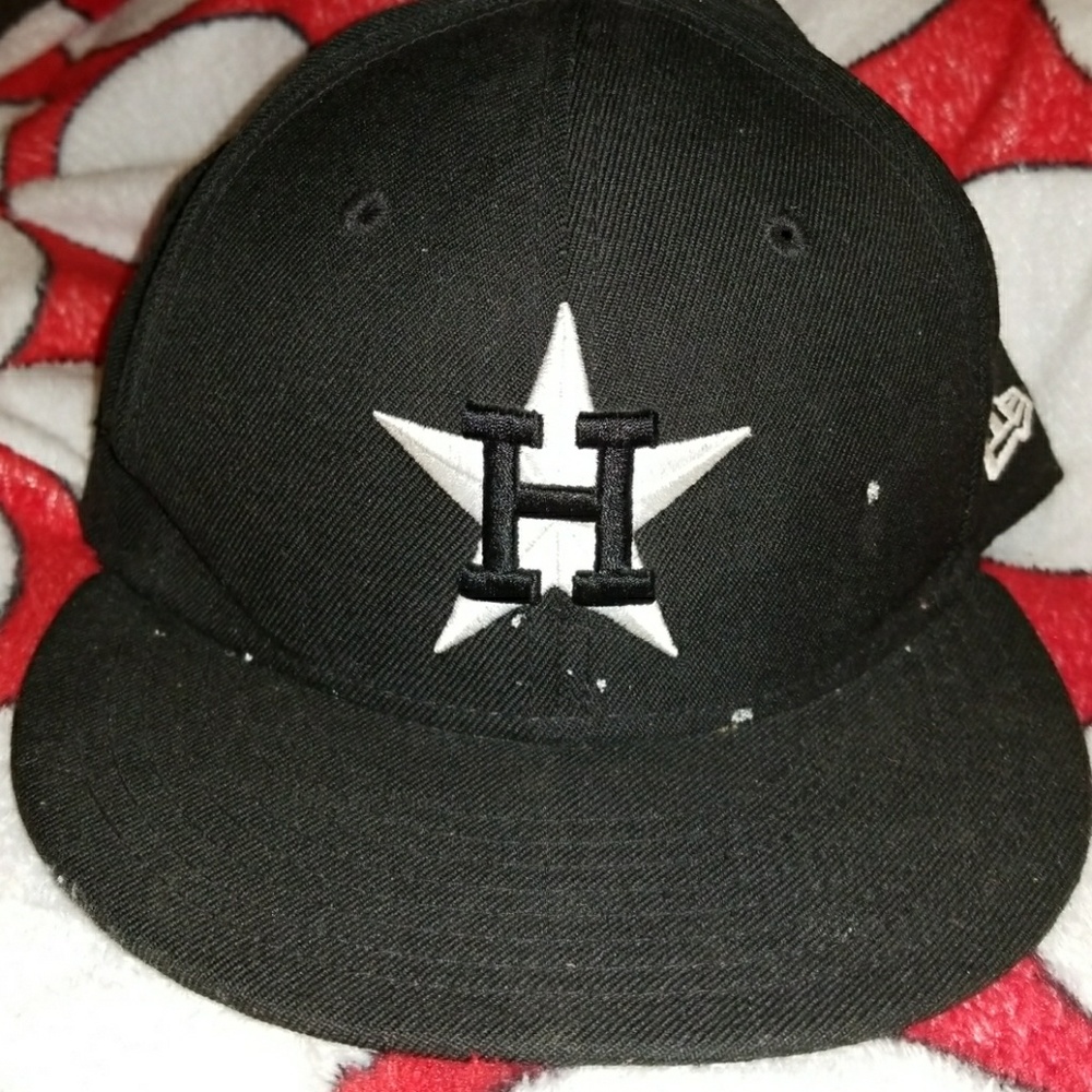 Black Houston Astro Hat